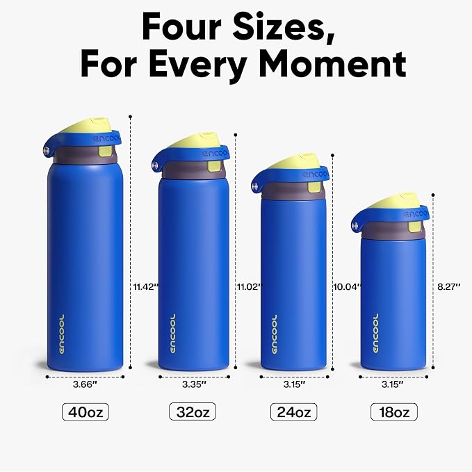 ENCOOL Leakproof Insulated Water Bottle - Image 9