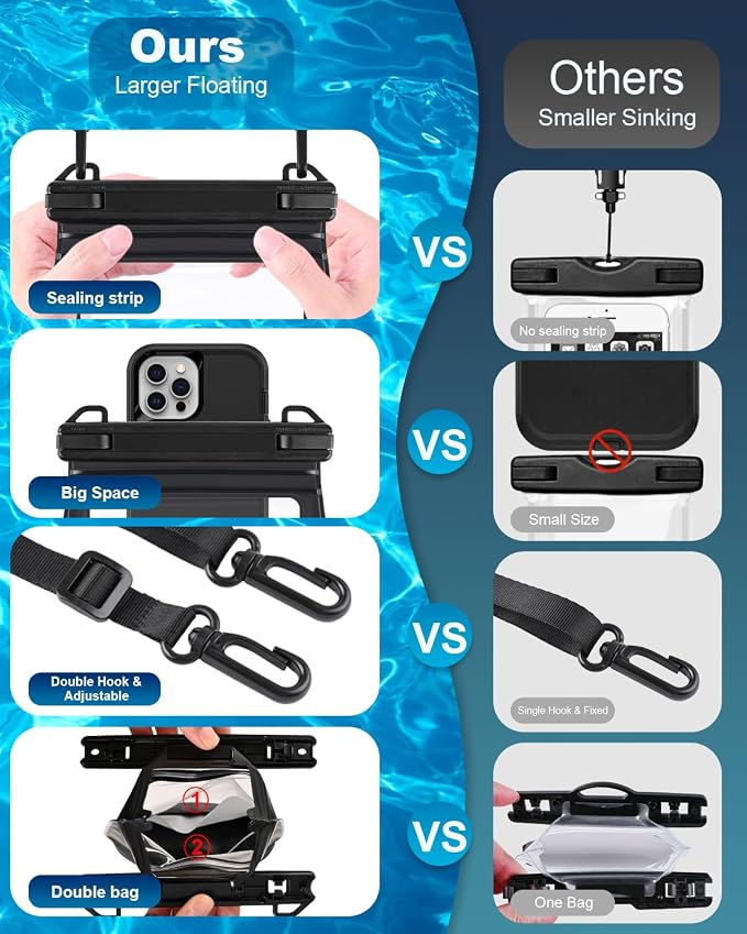 Large Waterproof Phone Pouch Floating, Waterproof Phone Case - Image 7