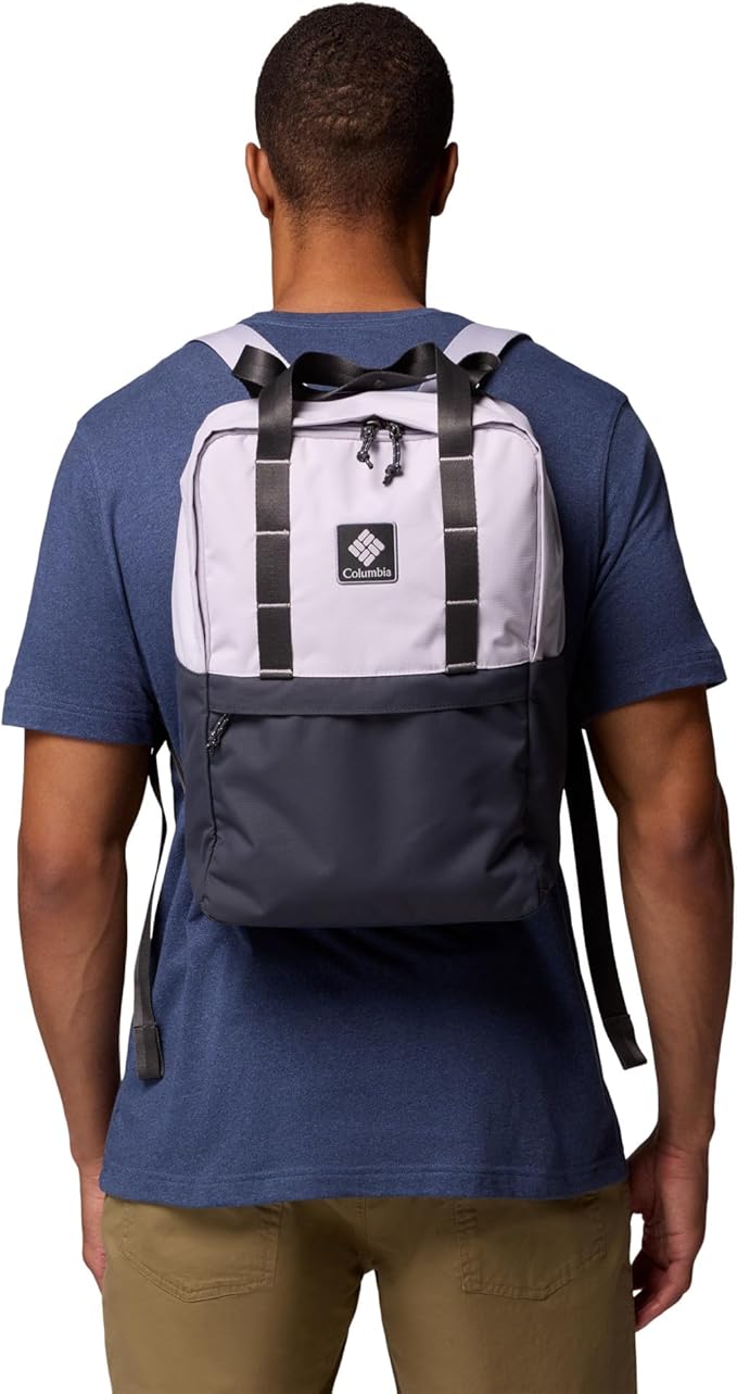 Columbia Unisex Trail Traveler 18L Backpack, Lavender Pearl/Shark, One Size - Image 4
