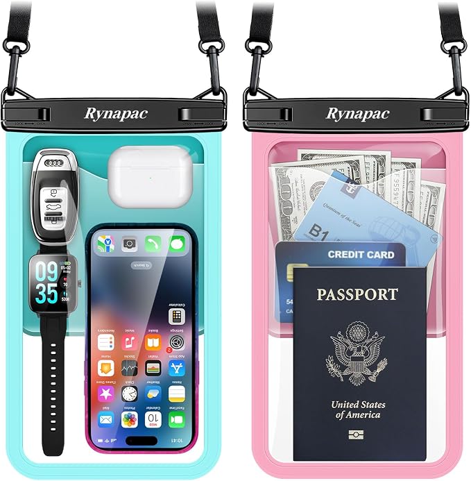 Rynapac [Up to 10" Large Waterproof Phone Pouch by Rynapac