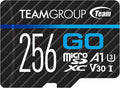 TEAMGROUP GO Card 256GB MicroSDXC UHS-I U3 V30 4K by TEAMGROUP