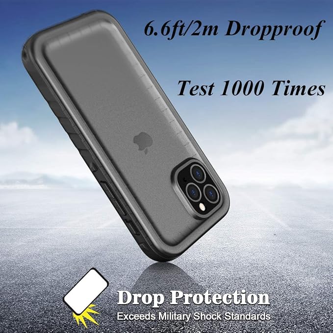 Cozycase Waterproof Case for iPhone 11 Pro Max Underwater Shockproof Full-Body - Image 4