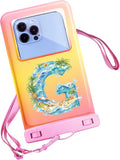 Personalized Initial Waterproof Phone Pouch Case by Unknown