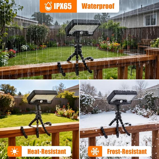 Solar Lights, Outdoor Solar Motion-Activated Light - Image 6