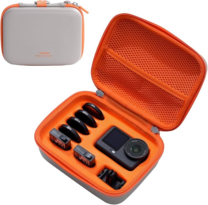 TELESIN DisAdv Carrying Case for DJI Osmo Action 6 and Official Accessories - Image 2