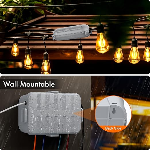 RESTMO 5-Piece Outdoor Waterproof Electrical Box Set – 12.5" x 8.5" x 5" Large - Image 6