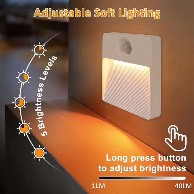 Guankai 3 Pack Motion Sensor Stair Light - Image 4