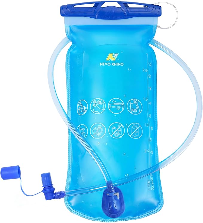 N NEVO RHINO Hydration Bladder1.5L- 2L-3L Leak Proof Water Reservoir, BPA -Free by NNEVORHINO