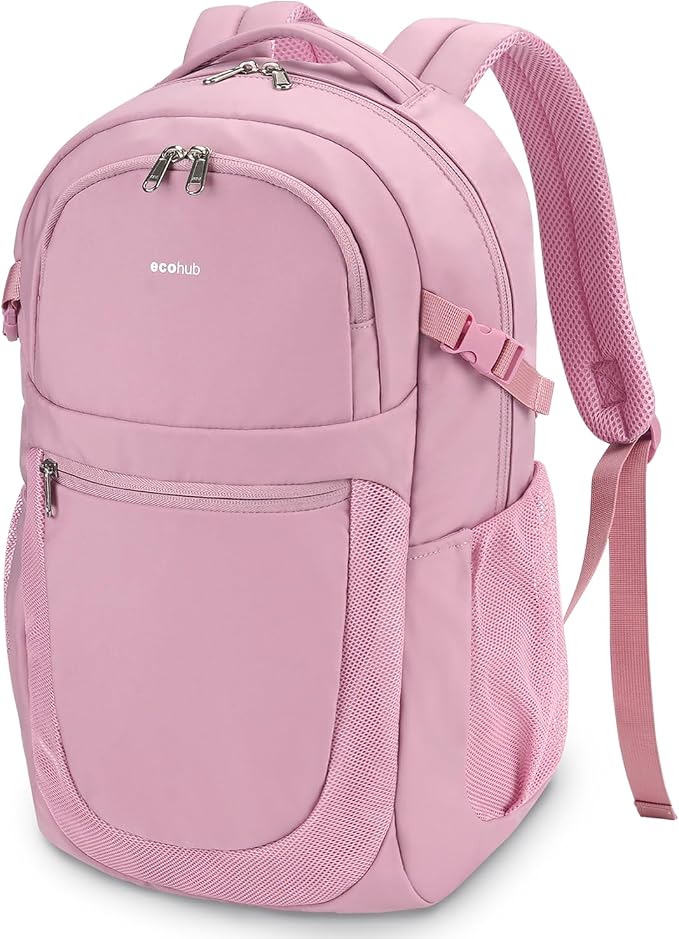 ECOHUB Travel Backpack for Women, 17.3 inch Suspended Laptop Backpack, Fashion by ECOHUB
