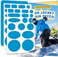 OAZ 35Pcs Down Jacket Repair Patch Kit Pre-Cut Nylon Patches by OAZ