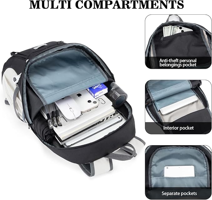 BAGPARKK Hiking Backpack, Large 35L Travel Backpacks - Image 2