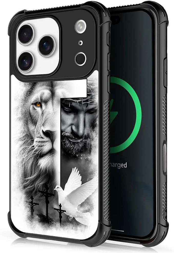 for iPhone 17 Pro Case, for MagSafe Graphic Design for Girl Boy Soft Silicone by FKBRCL4U