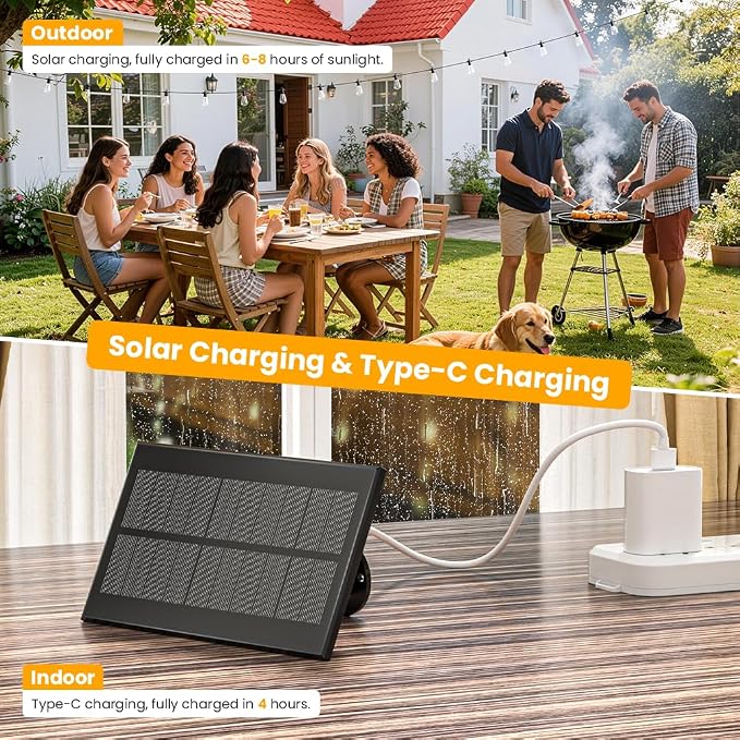 100FT Solar String Lights Outdoor Waterproof IP65 - Image 4