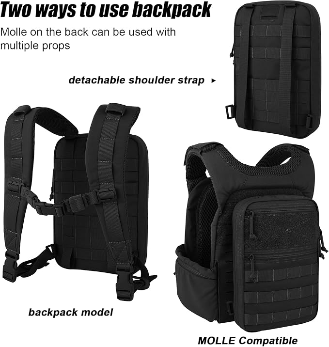 PETAC GEAR Tactical Molle Hydration Pack - Image 2