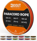 DDOUT 2mm Paracord 100lb, Thin Micro Paracord Rope, DIY Projects, Camping & by DDOUTOutdoor