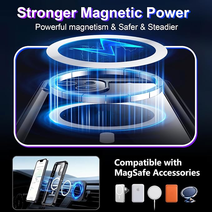 Temdan Compatible with iPhone 13 Case Waterproof, Built-in Screen & Camera - Image 2