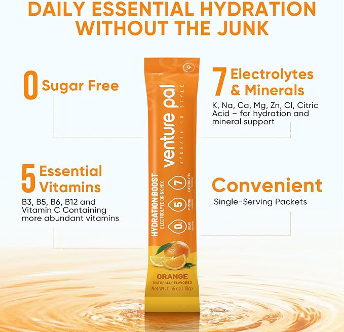 Venture Pal Sugar Free Electrolytes Powder Packets - Image 4