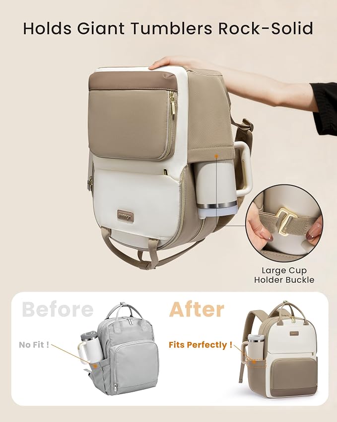 LOVEVOOK Laptop Backpack for Women - Image 2