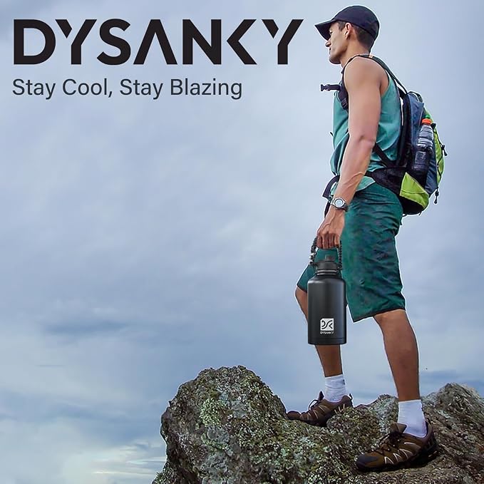 DYSANKY Insulated Water Bottle | Thickened Stainless Steel Vacuum Metal | - Image 4