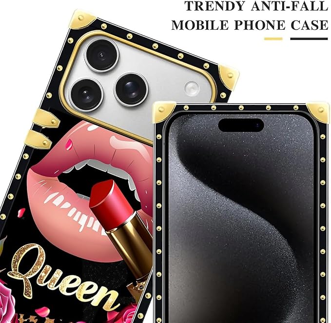 for iPhone 17 Pro Max Case Luxury Golden Decoration - Image 4