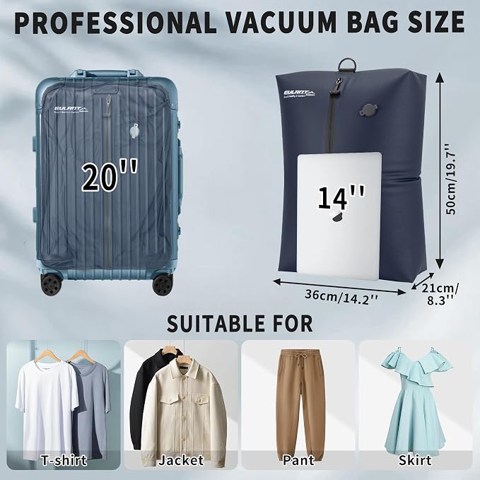 Reusable Vacuum Bags for Travel - Image 2
