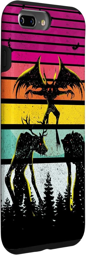 Cryptkin Cute Mothman Cryptid Map Case - Image 3