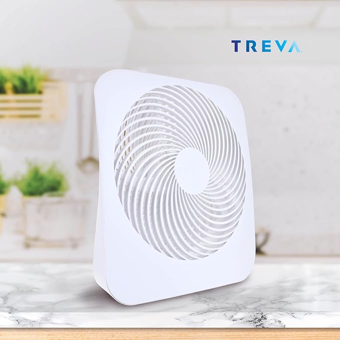 Treva 10-Inch Portable Fan, Powered by Battery and/or AC Adapter - Image 9