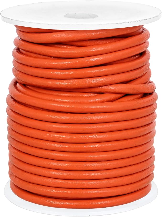 GENIQUE Real/Genuine Round Leather String Cord - Image 3