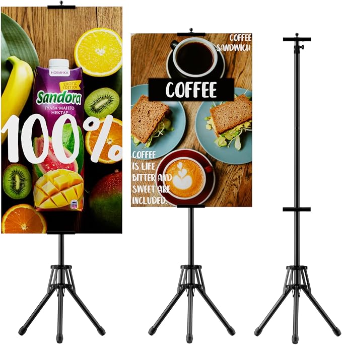 Poster Stands for Display by EBLIKI