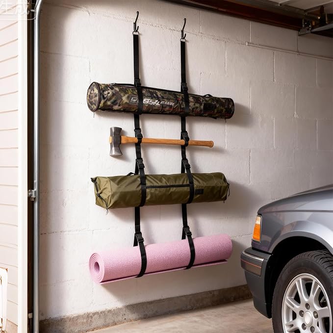 Camping Chair Wall Storage for Garage, Wall Storage Rack, Mounted Organizer - Image 5