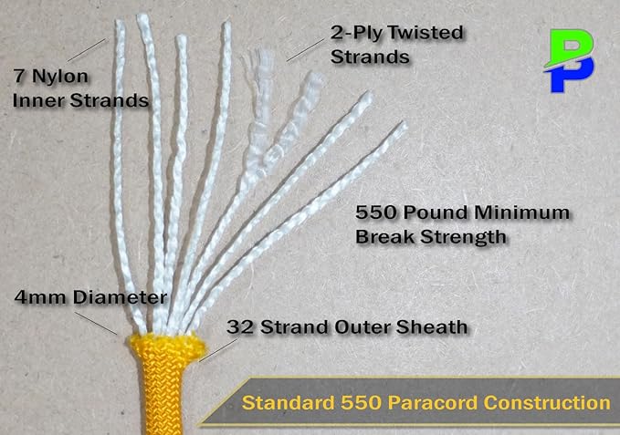 BORED? PARACORD! 550 lb Paracord – Ideal - Image 3