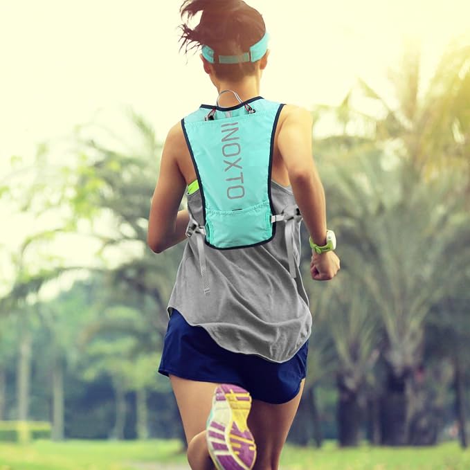 INOXTO Running Hydration Vest Backpack, Lightweight Insulated Pack - Image 6