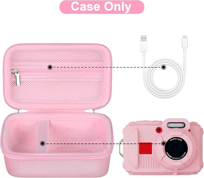Canboc Carrying Case for Kodak PIXPRO WPZ2 Rugged Waterproof Digital Camera - Image 2