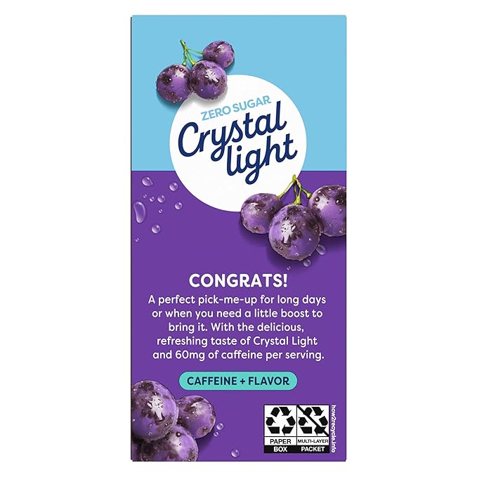 Crystal Light On The Go Energy Grape - Image 3