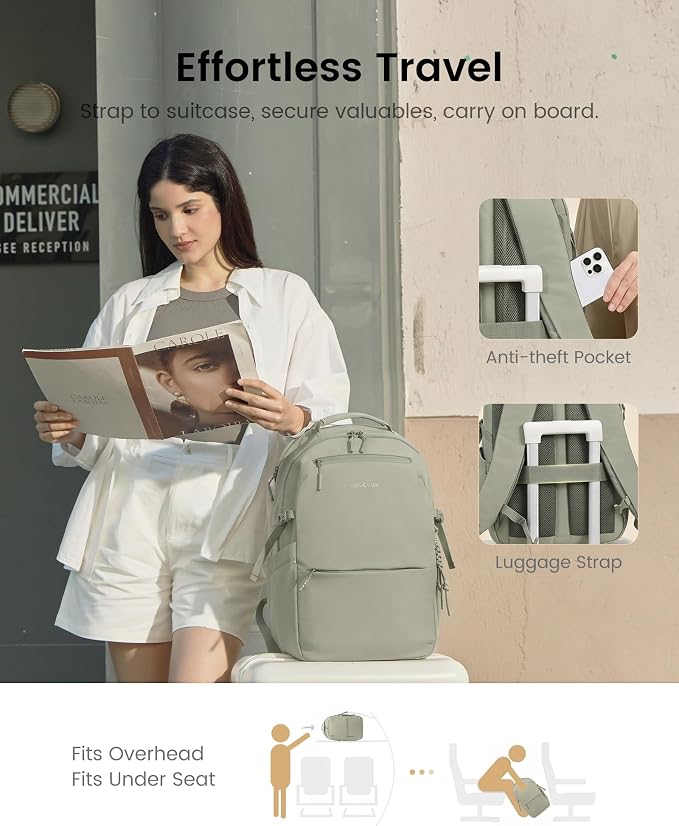 LOVEVOOK Laptop Backpack for Women Men - Image 7