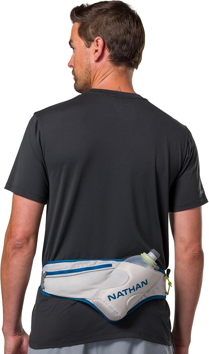 Nathan Peak Running Hydration Waist Pack Belt w/ Speed Draw Flask Water Bottle - Image 5
