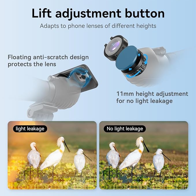 APEXEL Magnetic Telescope Phone Adapter - Image 4