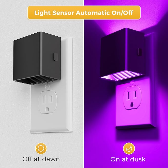 L LOHAS LED Night Lights Plug into Wall, Plug in Night Light - Image 5