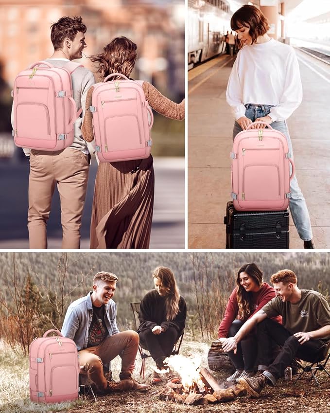 LOVEVOOK Travel Backpack For Women, 40L Carry On Backpack Flight Approved - Image 9