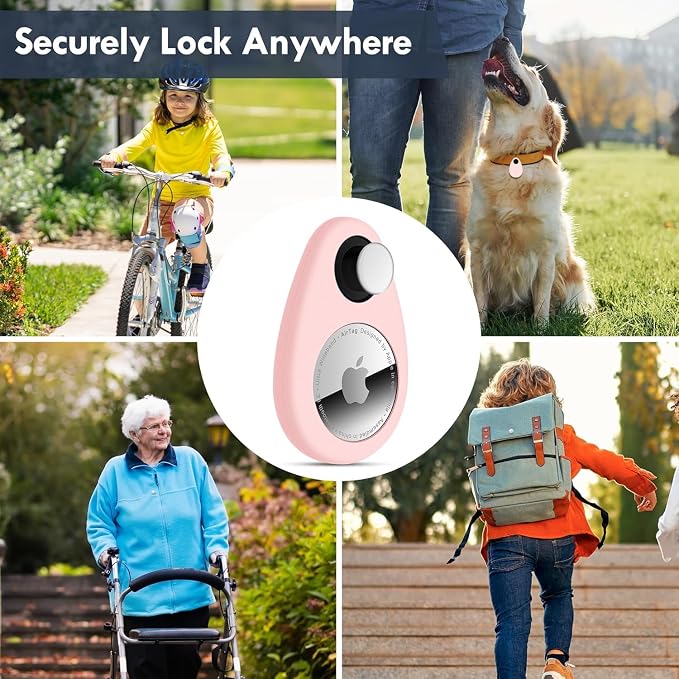 for Airtag Holder for Kids Baby Toddler Hidden 2 Pack GPS Tracker Case - Image 6