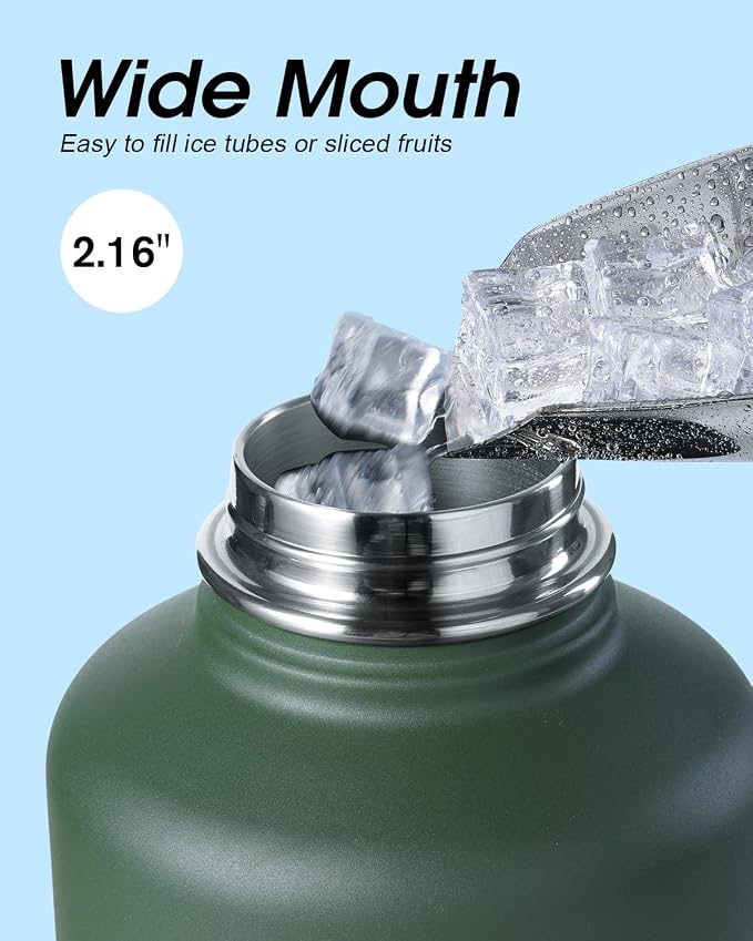 Half Gallon Water Bottle Insulated - Image 4