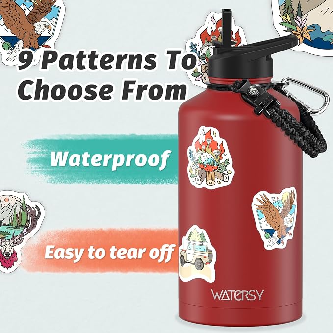 87oz Insulated Water Bottle, BPA Free&Leak Proof, 1.5 Gallon Stainless Steel - Image 4