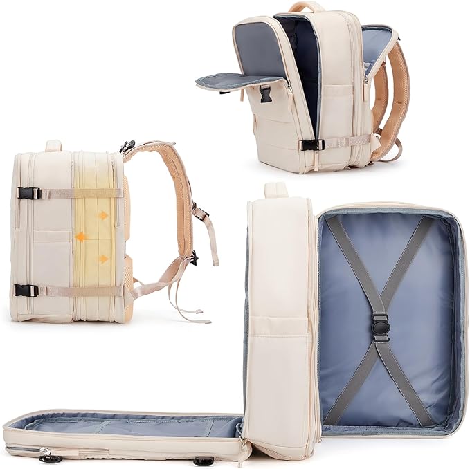 coowoz Large Travel Backpack For Women Men, Carry On Backpack, Hiking Backpack by coowoz
