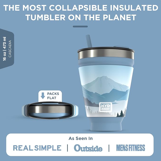 HYDAWAY 16oz Collapsible Tumbler - Image 2