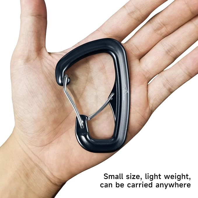 Heavy Duty Carabiner Clip Hook 8KN, - Image 7