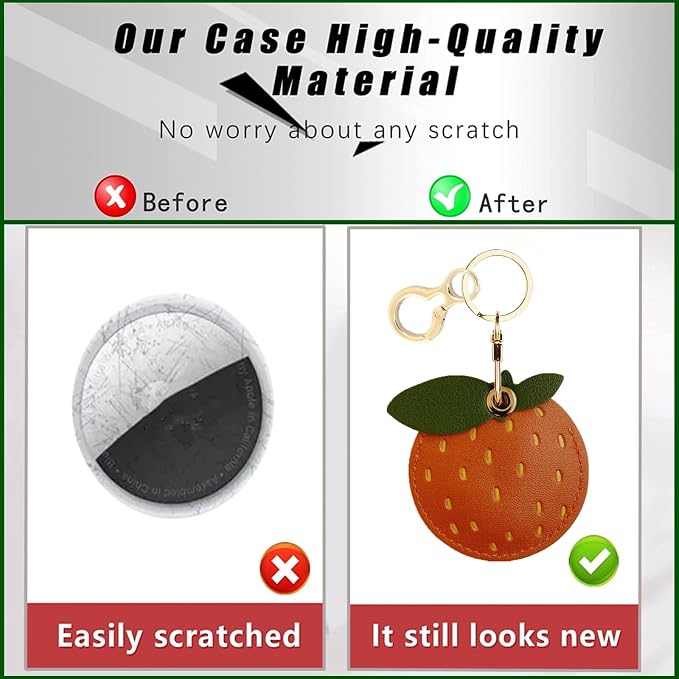 Leather Keychain Holder Case Compatible - Image 3