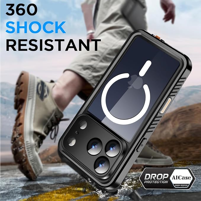 AICase for iPhone 17 Pro Case Waterproof Clear - Image 7