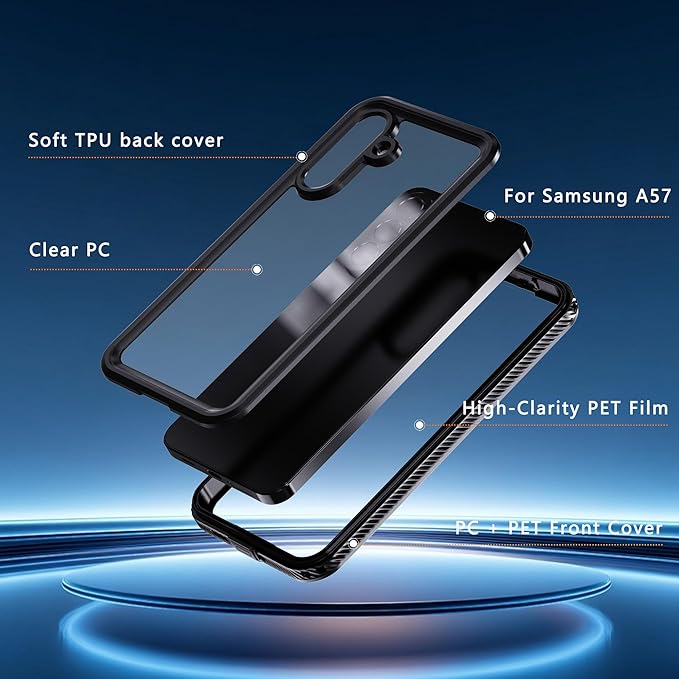 for Samsung Galaxy A57 5G Phone Case Waterproof, Rugged Full Body Underwater - Image 2