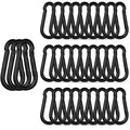 30PCS M8 Heavy Duty Carabiner Clip, 3Inch Snap Hook Quick Link Carabiner Clips by XHAMXE