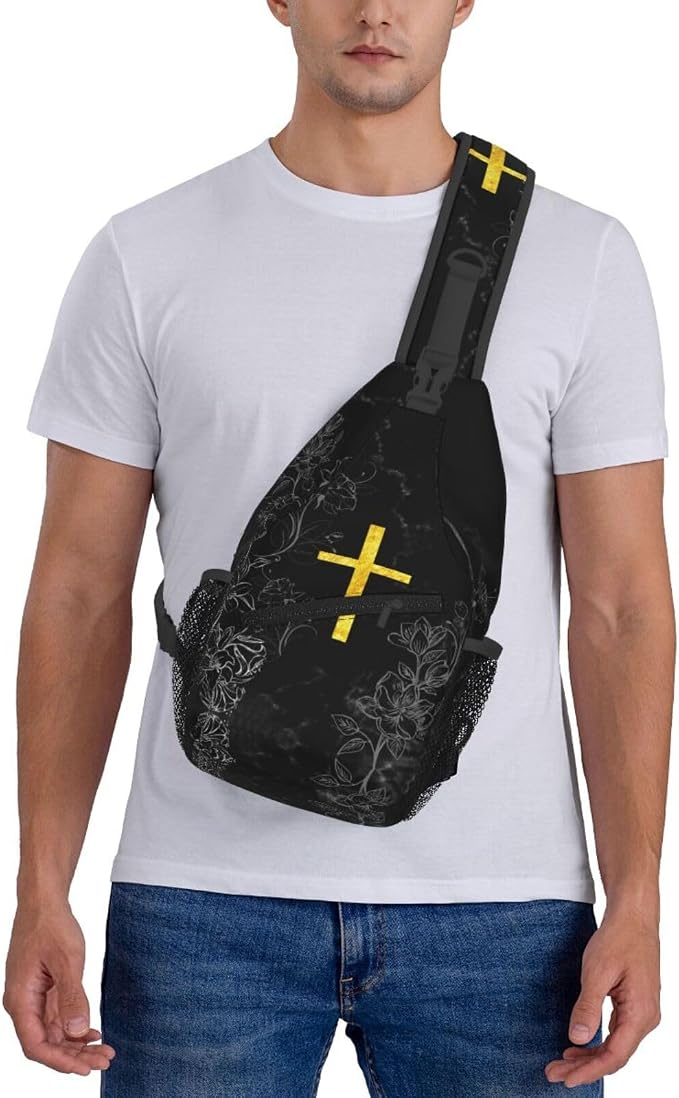 Jesus Christian Cross Sling Bag - Image 7